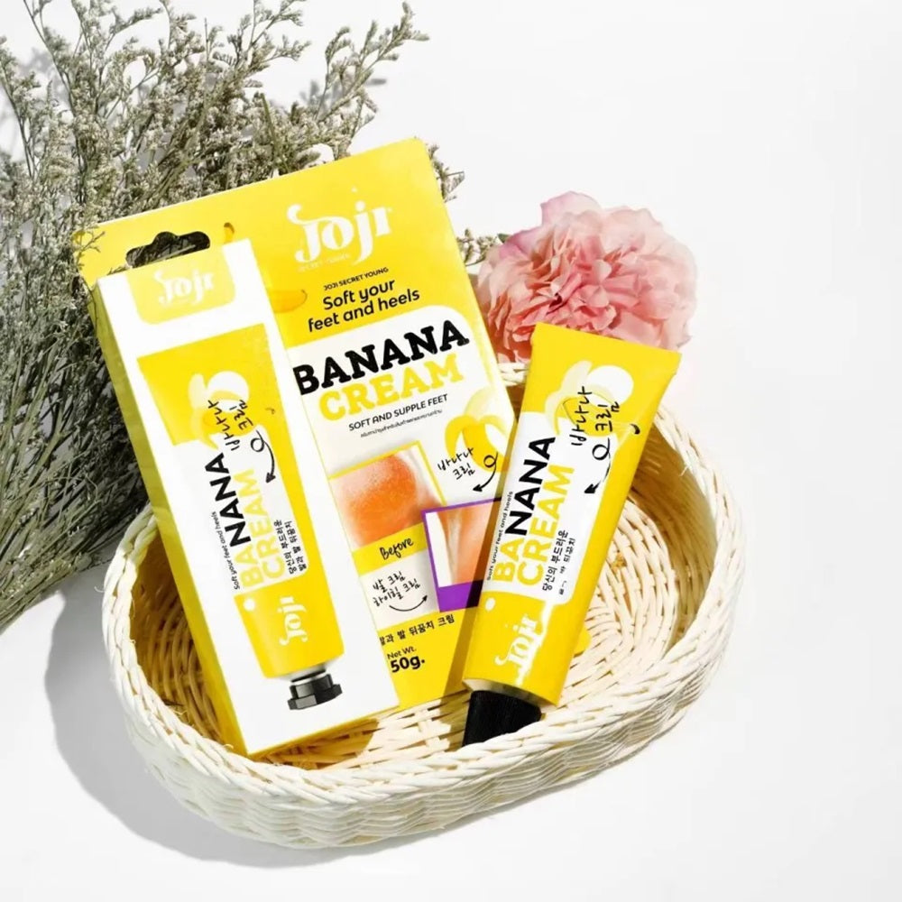 JOJI Soft Your Feet and Heels Banana Cream ā 50g ( Pack of 3 Pcs )
