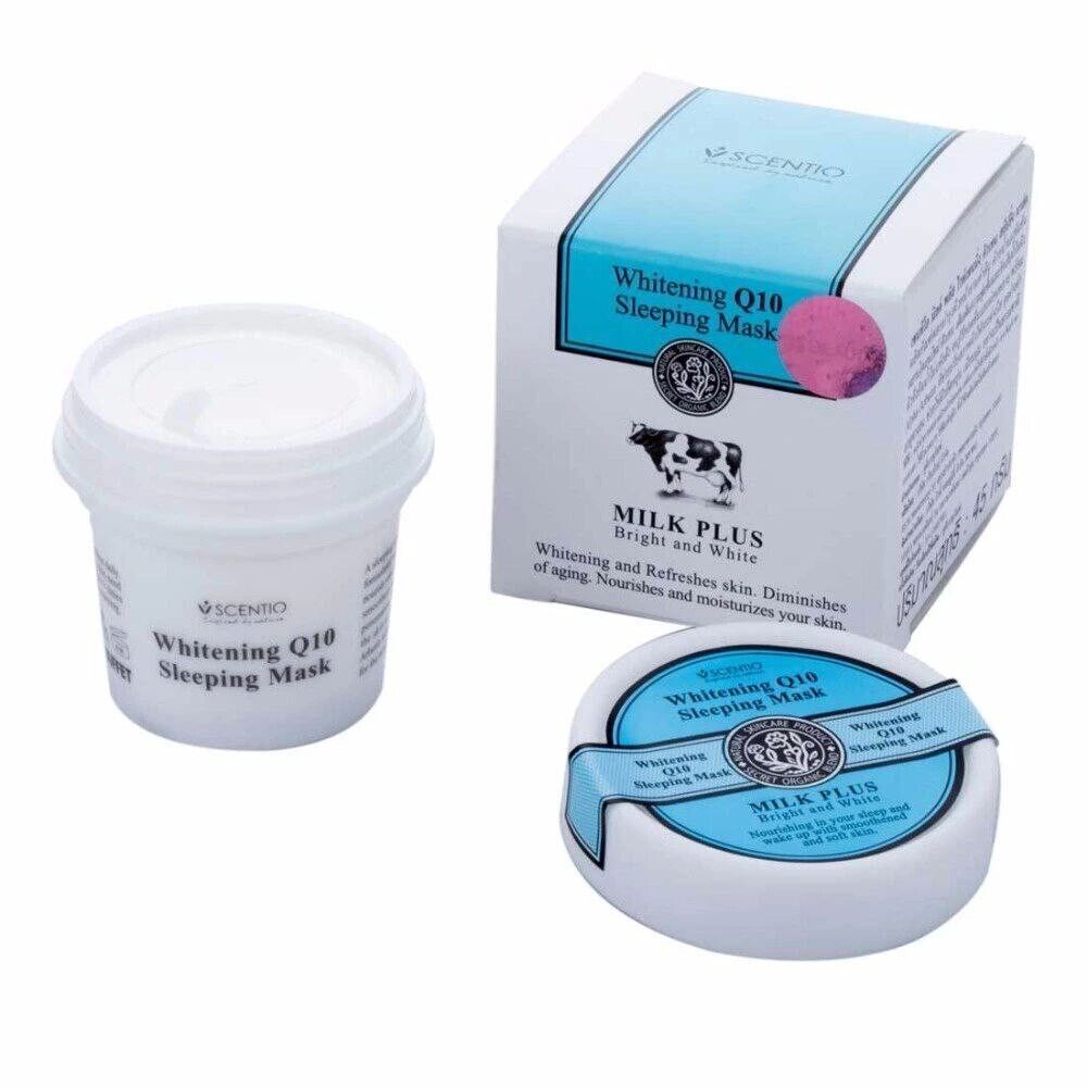 Scentio Brightening Q10 Sleeping Mask Milk Plus 45g πβ¨