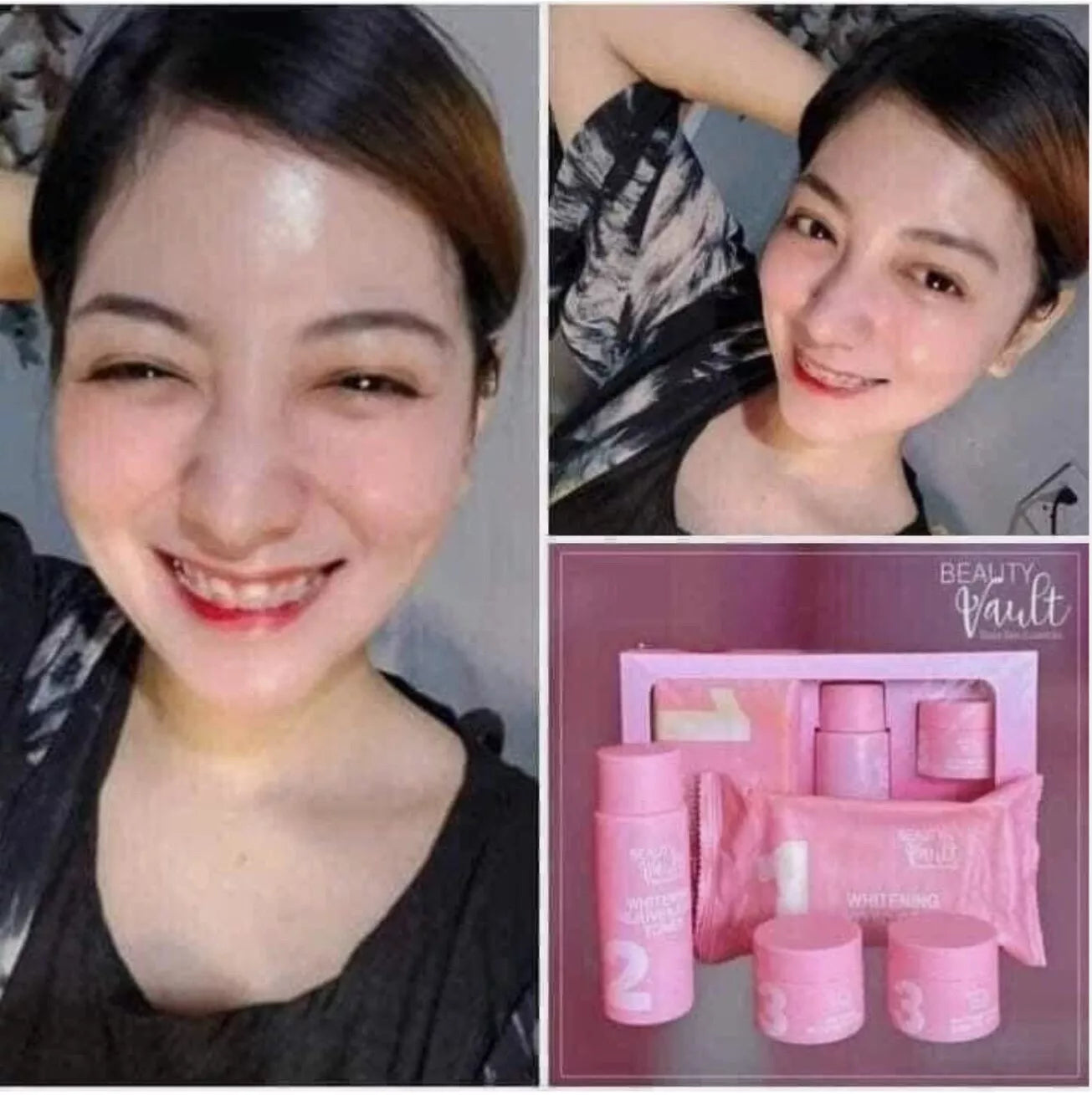 Beauty Vault Pink Whitening & Maintenance Set β Your Secret to Radiant Skin! πΈβ¨