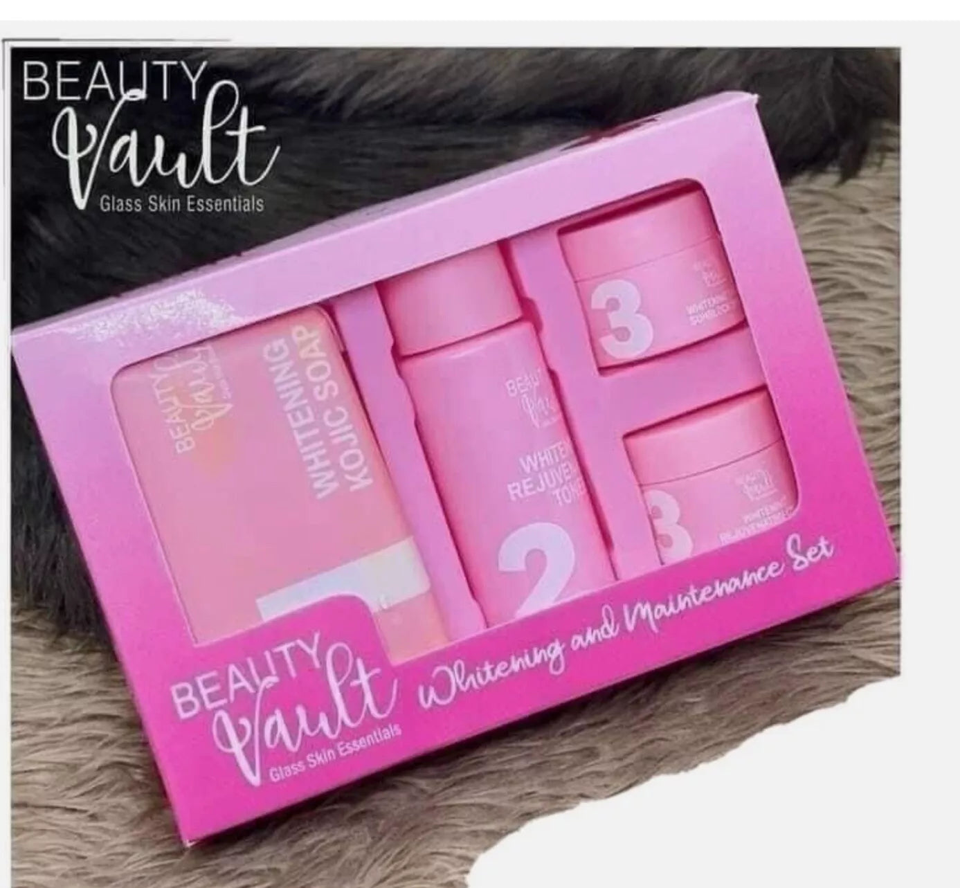 Beauty Vault Pink Whitening & Maintenance Set β Your Secret to Radiant Skin! πΈβ¨