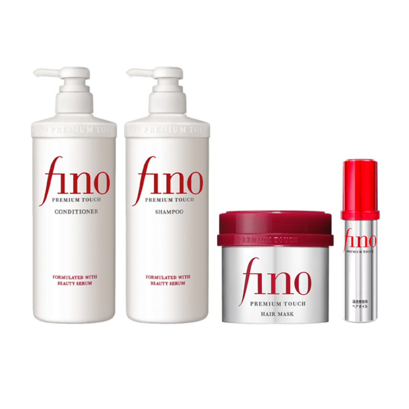 FINO Premium Hair Care 4 Psc Set โ Ultimate Nourishment for Silky Smooth Hair! ๐ฏ๐ต