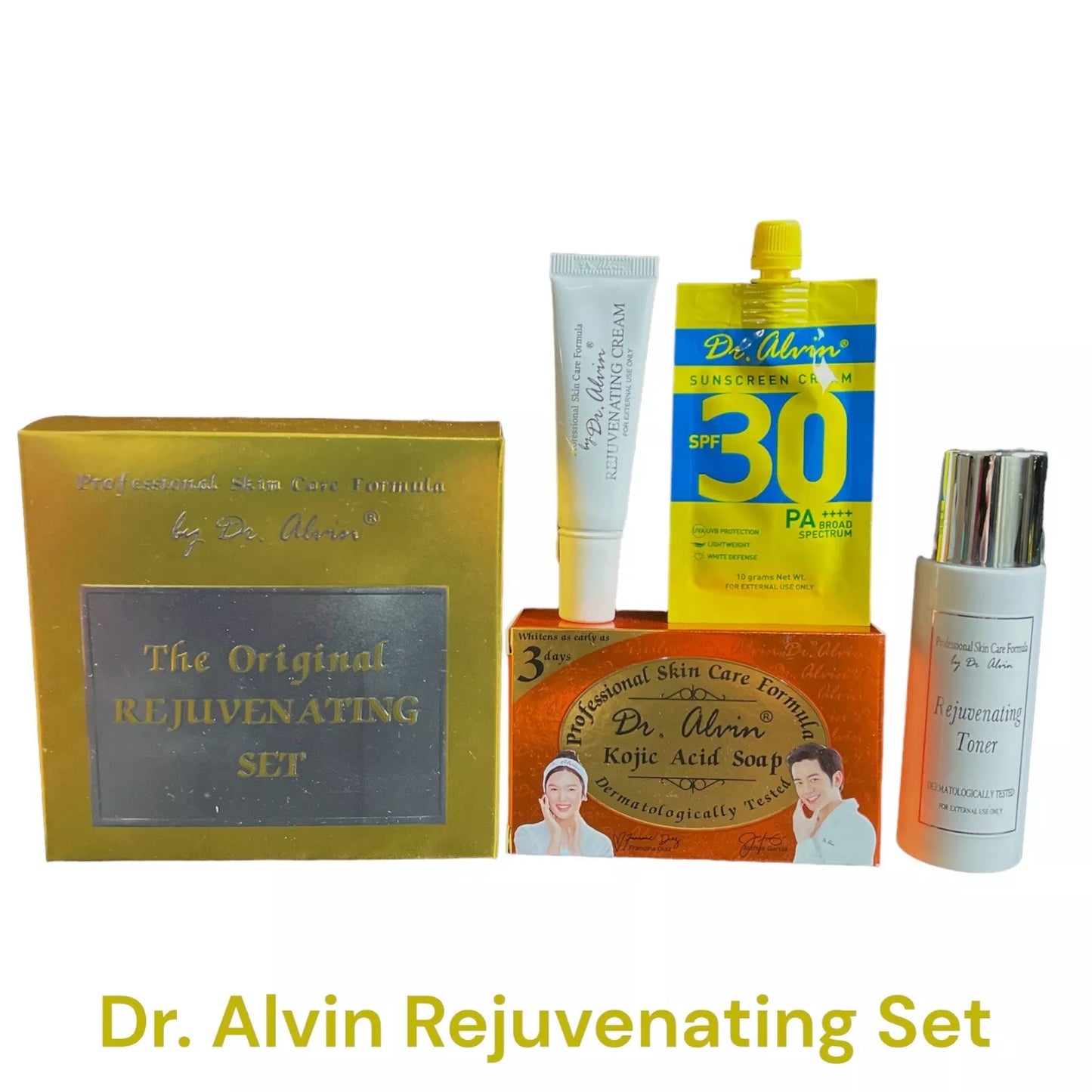 Original Rejuvenating Facial Set by Dr. Alvin β Reveal Your Radiant Glow!