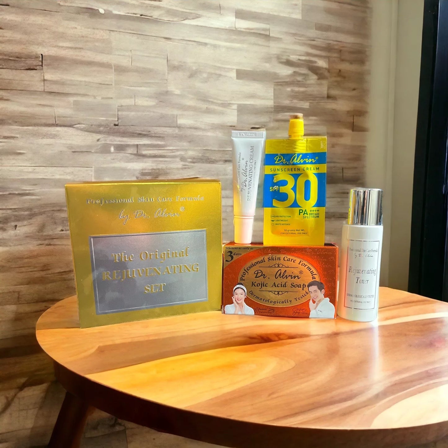 Original Rejuvenating Facial Set by Dr. Alvin β Reveal Your Radiant Glow!