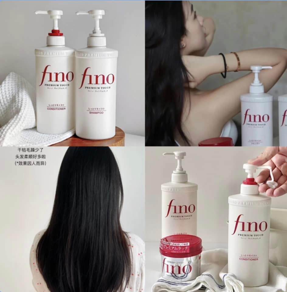 FINO Premium Hair Care 4 Psc Set โ Ultimate Nourishment for Silky Smooth Hair! ๐ฏ๐ต