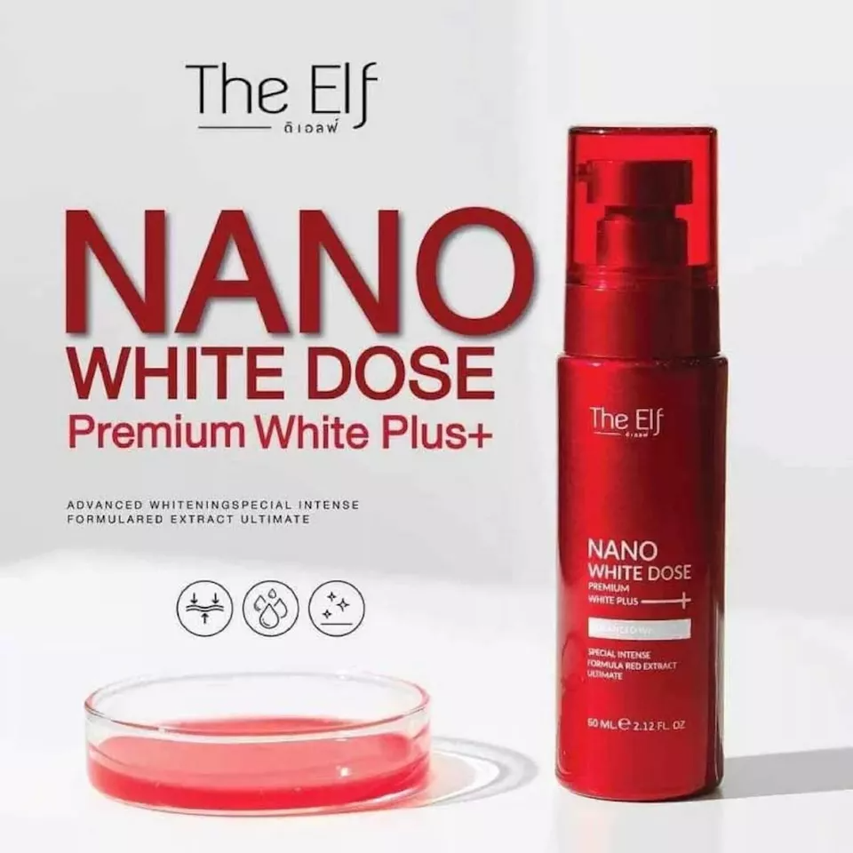 The Elf Nano White Dose Premium White Plus Ultimate Serum | Made in Thailand 🇹🇭