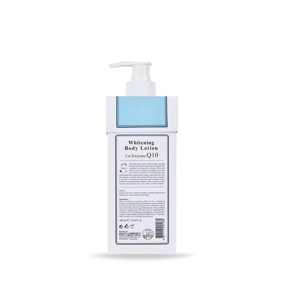 Scentio Body Lotion Co-Enzyme Q10 400ml β Milk Moisturize & Smooth π₯β¨