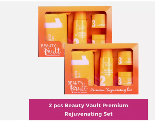 Beauty Vault Premium Rejuvenating Set Orange – Reveal Your Radiant Glow! ( Pack of 2 ) 🍊✨